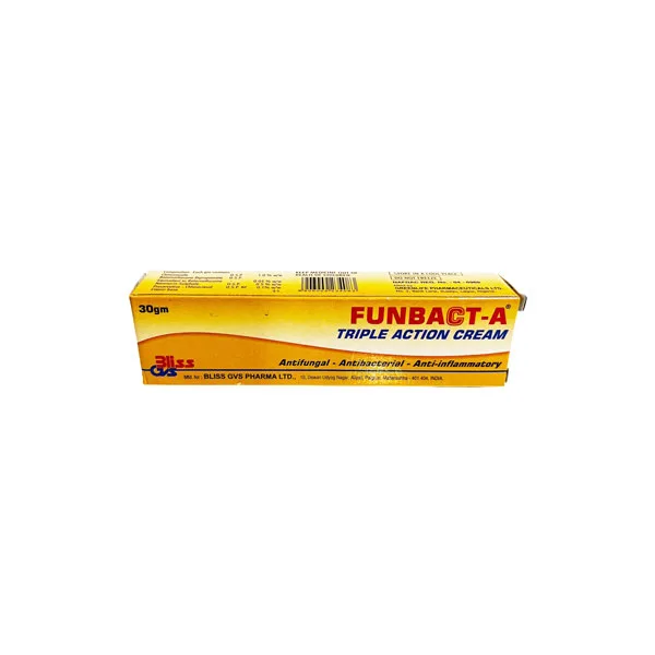 Funbact A Triple Action Cream