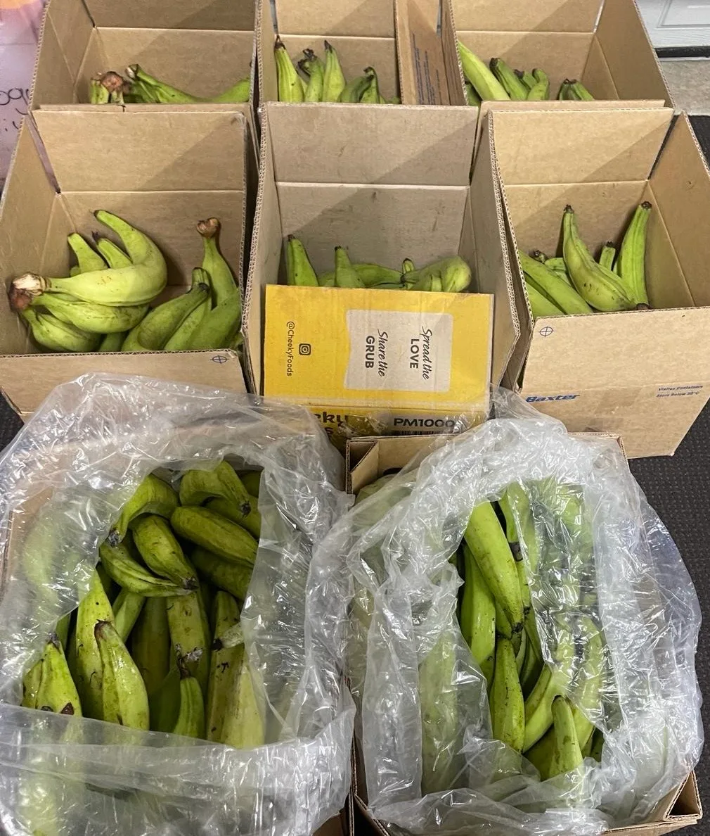 Fresh plaintain